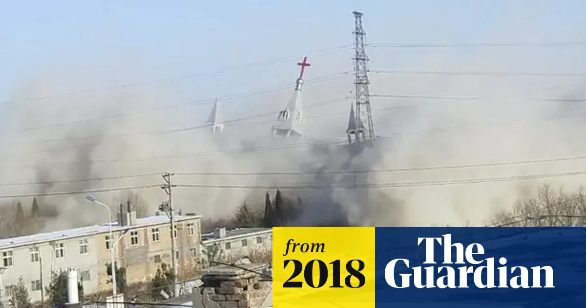 Report: Golden Lampstand church demolished amid wider cross removals