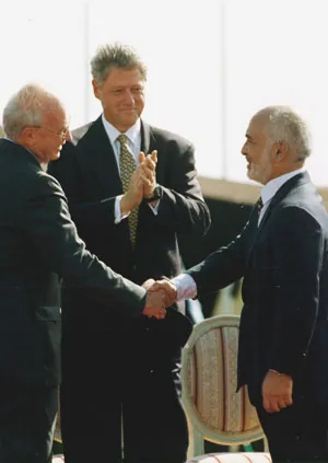 Israel and Jordan Sign Peace Treaty at the Arava Crossing